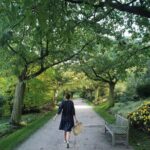 Girl in park